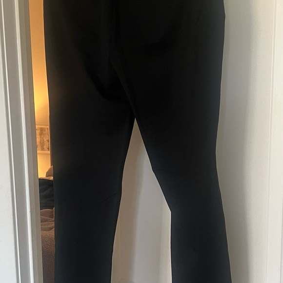 Womens Black Columnist Mid Rise Boot Cut Pants - Picture 8 of 9